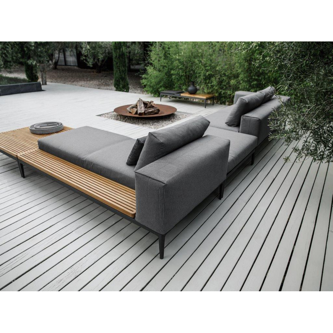 Garten Lounge Gloster Grid Chaise Unit | hauptstadtmoebel.de